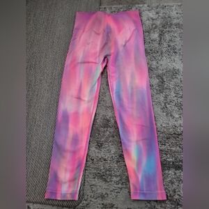 Psychedelic aurora borealis leggings medium excellent condition